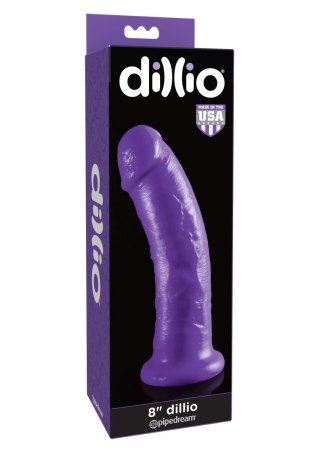 Dillio 8 Inch Purple Pipedream