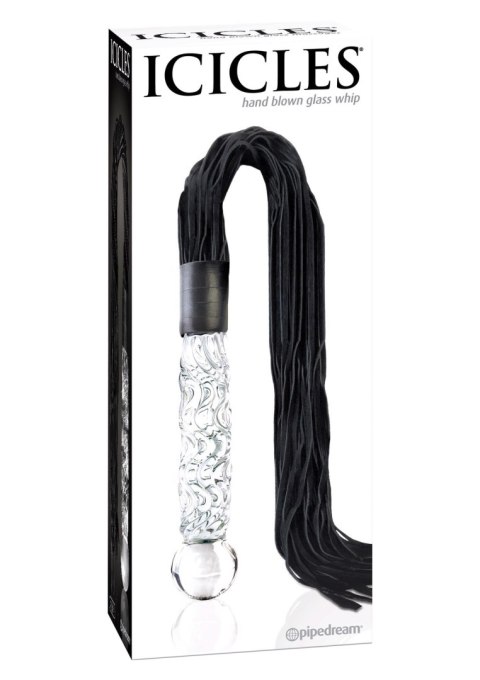 Icicles No.38 Glass Whip Transparent Pipedream Icicles No.38 Glass Whip Transparent Pipedream