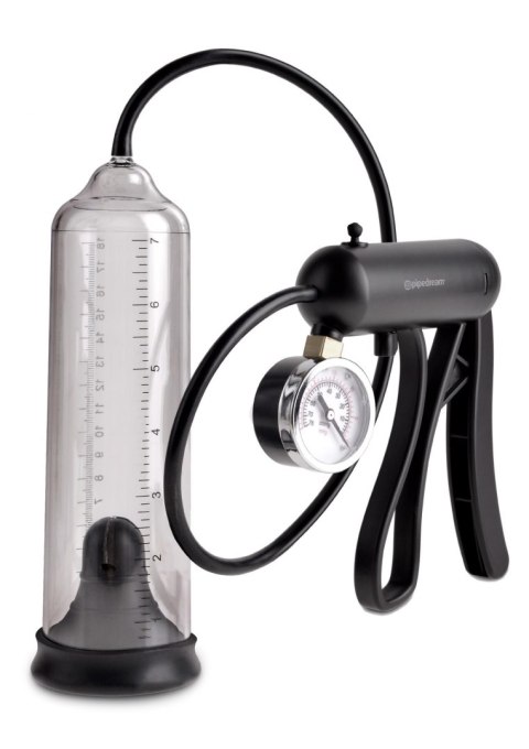 Pump Worx Pro-Gauge Power Pump Transparent Pipedream Pump Worx Pro-Gauge Power Pump Transparent Pipedream