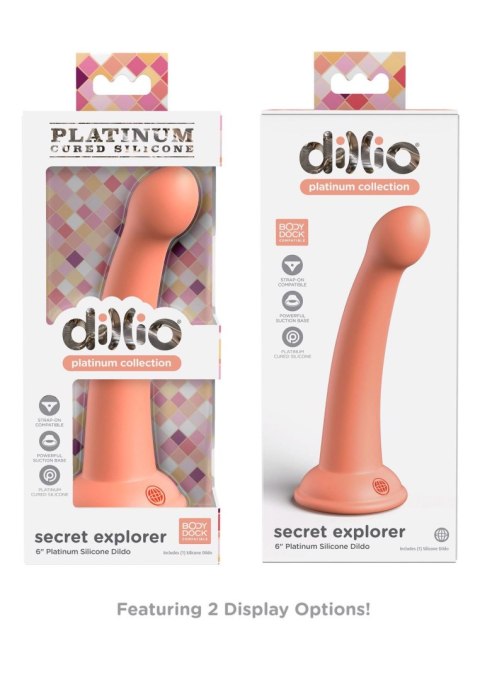 Secret Explorer 6 Inch Orange Pipedream Secret Explorer 6 Inch Orange Pipedream