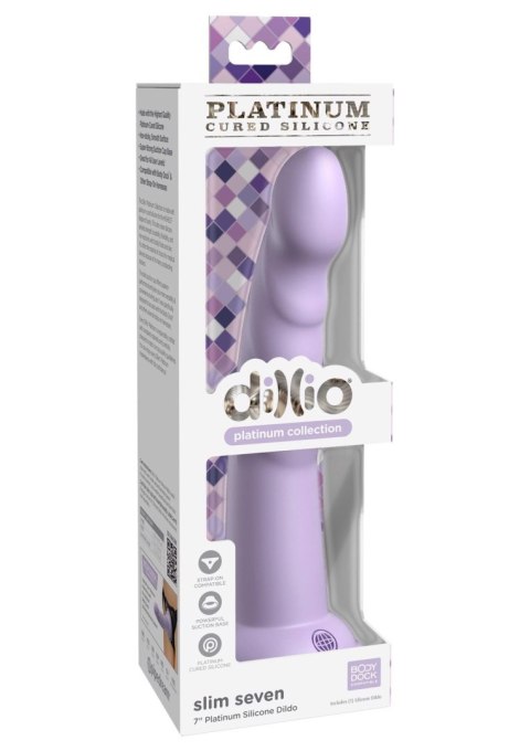Slim Seven 7 Inch Purple Pipedream Slim Seven 7 Inch Purple Pipedream