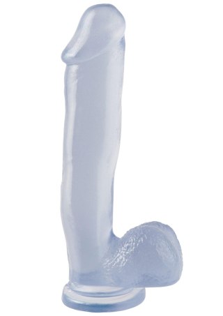 12Inch Dong with Suction Cup Transparent Pipedream