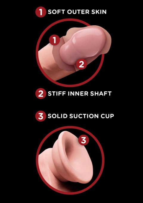 3D Cock Swinging Balls 6 inch Light skin tone Pipedream 3D Cock Swinging Balls 6 inch Light skin tone Pipedream