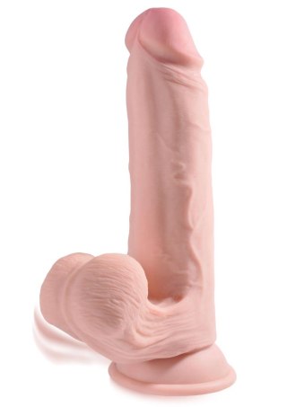 3D Cock Swinging Balls 9 inch Light skin tone Pipedream