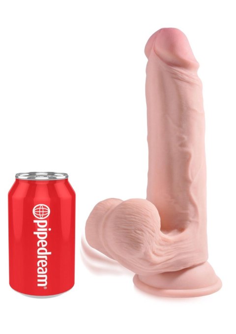 3D Cock Swinging Balls 9 inch Light skin tone Pipedream