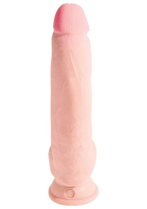 3D Cock with Balls 10 inch Light skin tone Pipedream