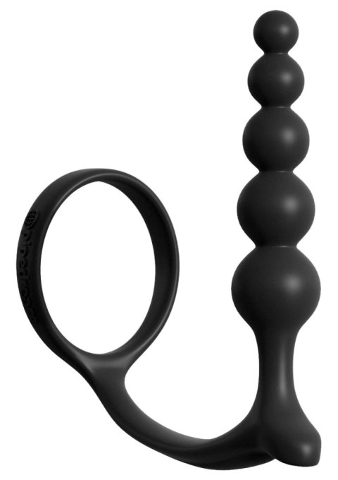 AssGasm Cockring Anal Beads Black Pipedream AssGasm Cockring Anal Beads Black Pipedream