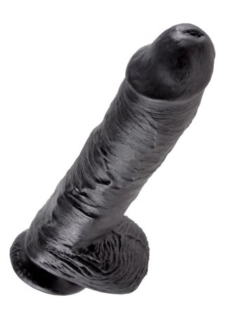 Cock 10 Inch With Balls Black Pipedream