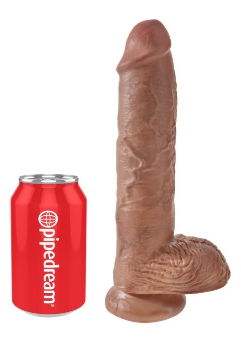 Cock 10 Inch With Balls Caramel skin tone Pipedream Cock 10 Inch With Balls Caramel skin tone Pipedream
