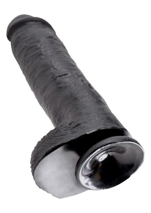 Cock 11 Inch With Balls Black Pipedream Cock 11 Inch With Balls Black Pipedream