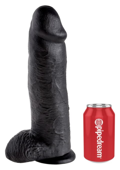 Cock 12 Inch With Balls Black Pipedream