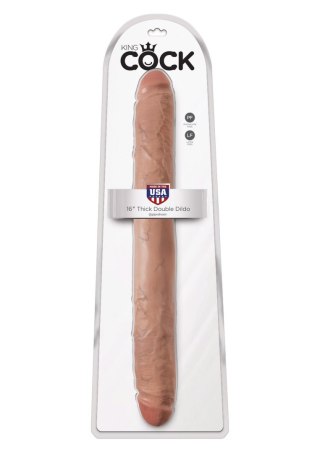 Cock 16 Inch Thick Double Caramel skin tone Pipedream