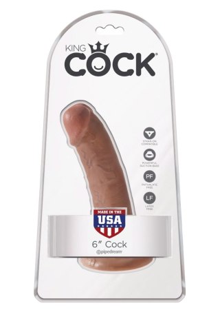Cock 6 Inch Caramel skin tone Pipedream