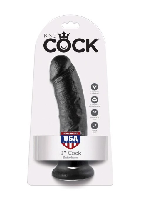 Cock 8 Inch Black Pipedream Cock 8 Inch Black Pipedream
