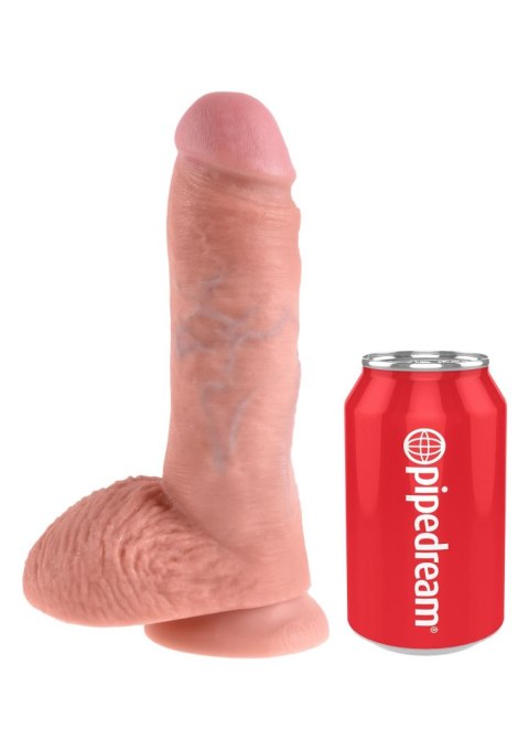 Cock 8 Inch With Balls Light skin tone Pipedream Cock 8 Inch With Balls Light skin tone Pipedream