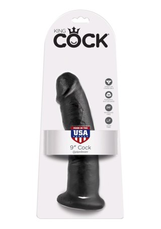 Cock 9 Inch Black Pipedream