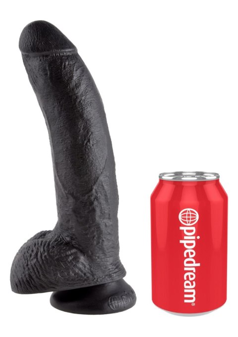 Cock 9 Inch With Balls Black Pipedream Cock 9 Inch With Balls Black Pipedream