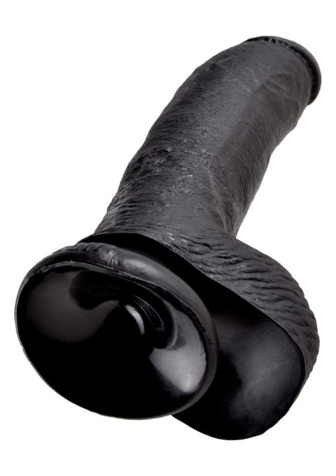 Cock 9 Inch With Balls Black Pipedream Cock 9 Inch With Balls Black Pipedream