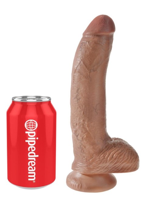 Cock 9 Inch With Balls Caramel skin tone Pipedream Cock 9 Inch With Balls Caramel skin tone Pipedream