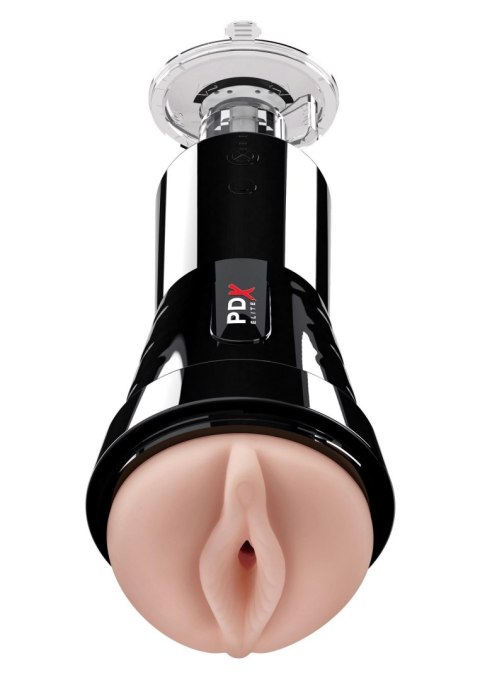 Cock Compressor Vibr Stroker Black Pipedream