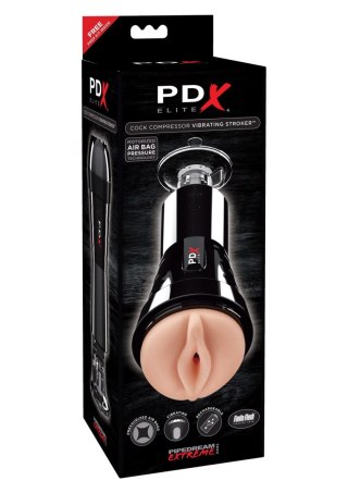 Cock Compressor Vibr Stroker Black Pipedream