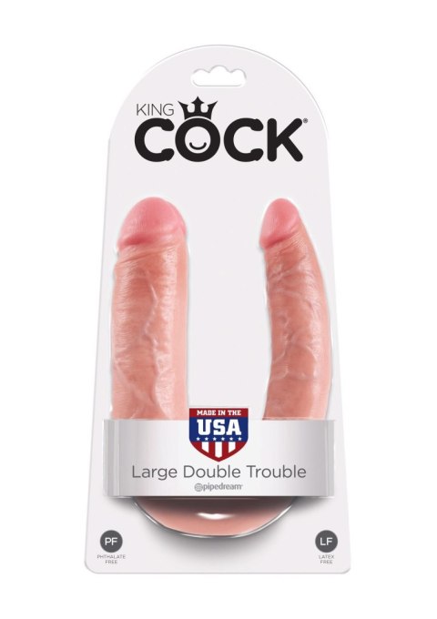 Cock U-shape Double Trouble L Light skin tone Pipedream Cock U-shape Double Trouble L Light skin tone Pipedream