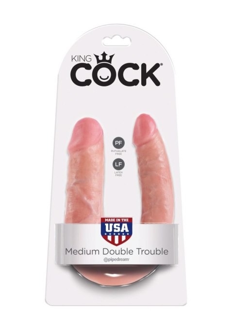 Cock U-shape Double Trouble M Light skin tone Pipedream Cock U-shape Double Trouble M Light skin tone Pipedream