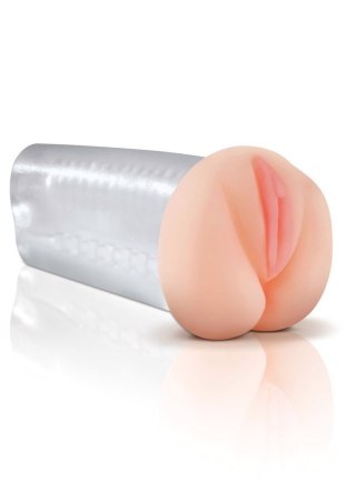 Deluxe See Thru Stroker Light skin tone Pipedream