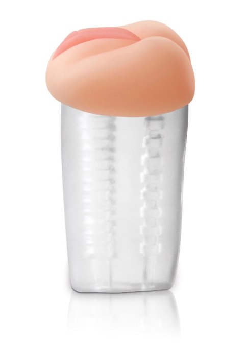 Deluxe See Thru Stroker Light skin tone Pipedream Deluxe See Thru Stroker Light skin tone Pipedream