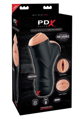 Double Penetration Stroker Black Pipedream