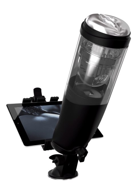 Elite Deluxe Mega Bator Black Pipedream