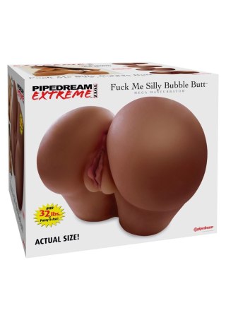 Fuck Me Silly Bubble Butt 15kg Brown skin tone Pipedream