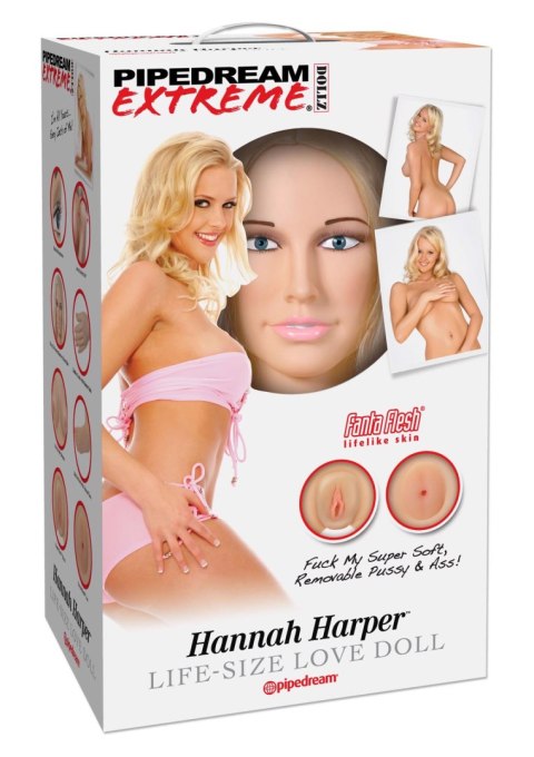 Hannah Harper Love Doll Light skin tone Pipedream Hannah Harper Love Doll Light skin tone Pipedream