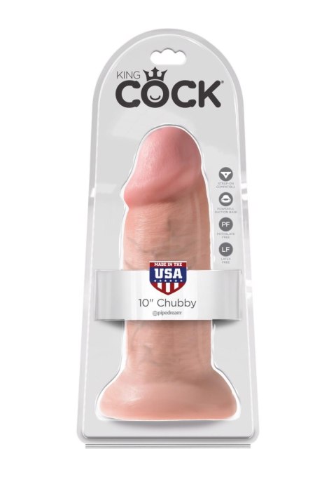King Cock 10 Chubby Light skin tone Pipedream King Cock 10 Chubby Light skin tone Pipedream