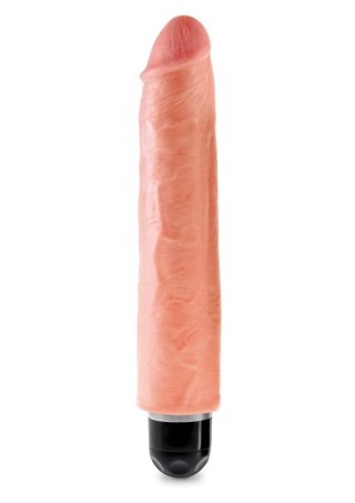 King Cock 10 Inch Vibr Stiffy Light skin tone Pipedream