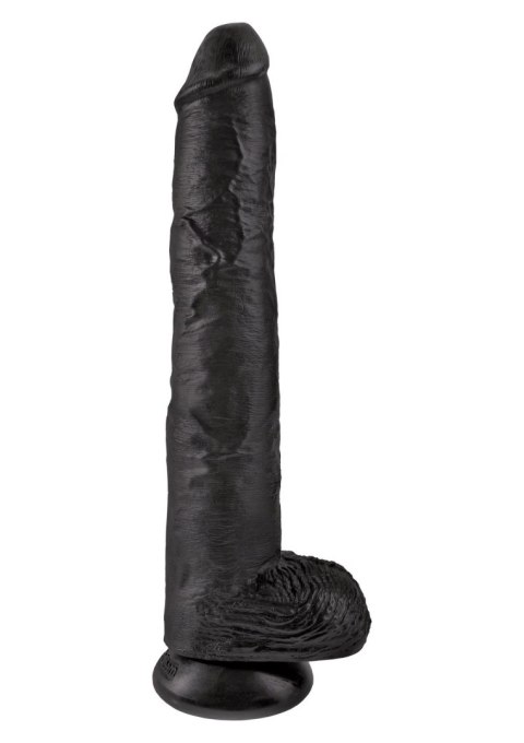 King Cock 14Inch With Balls Black Pipedream King Cock 14Inch With Balls Black Pipedream