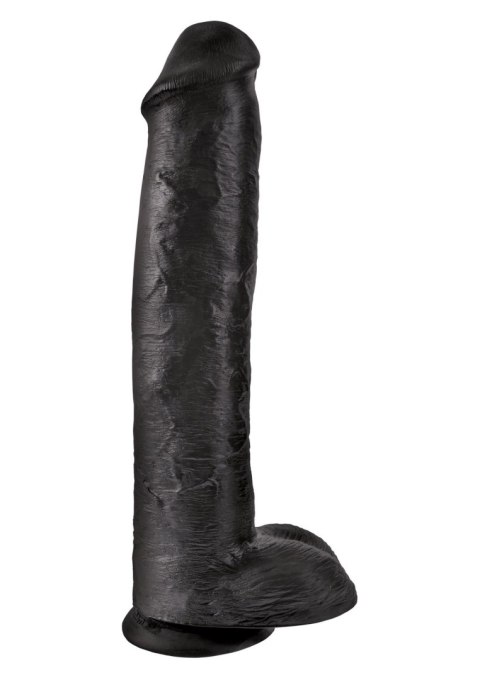 King Cock 15Inch With Balls Black Pipedream King Cock 15Inch With Balls Black Pipedream