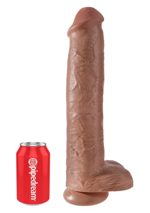King Cock 15Inch With Balls Caramel skin tone Pipedream King Cock 15Inch With Balls Caramel skin tone Pipedream