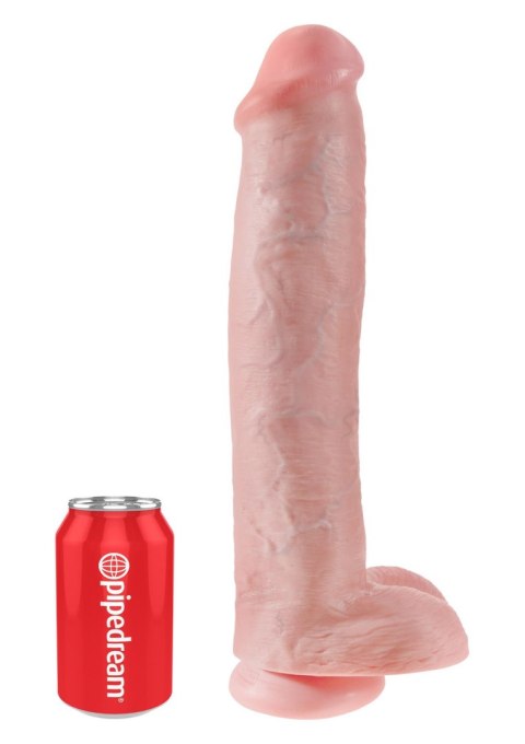King Cock 15Inch With Balls Light skin tone Pipedream King Cock 15Inch With Balls Light skin tone Pipedream
