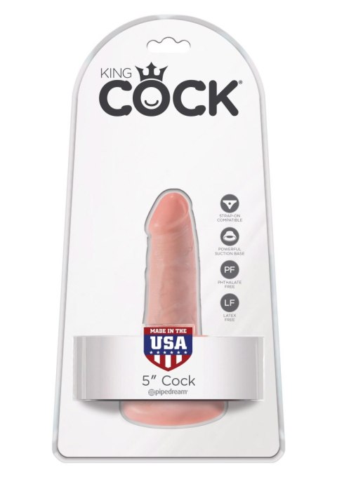 King Cock 5Inch Cock Light skin tone Pipedream King Cock 5Inch Cock Light skin tone Pipedream