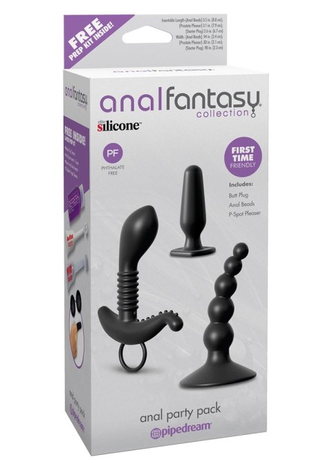 Plug-ANAL PARTY PACK BLACK Pipedream Plug-ANAL PARTY PACK BLACK Pipedream