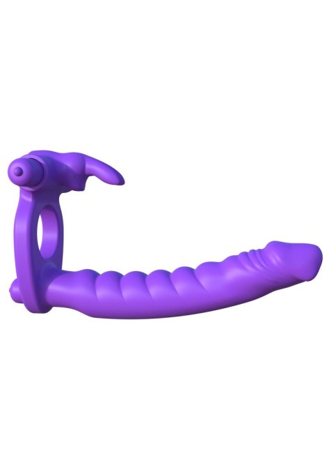 Silicone Double Pene Rabbit Purple Pipedream Silicone Double Pene Rabbit Purple Pipedream