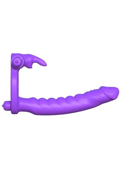 Silicone Double Pene Rabbit Purple Pipedream Silicone Double Pene Rabbit Purple Pipedream