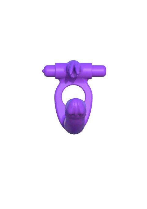 Silicone Double Pene Rabbit Purple Pipedream Silicone Double Pene Rabbit Purple Pipedream