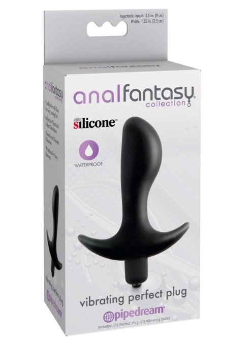 Vibrating Perfect Plug Black Pipedream Vibrating Perfect Plug Black Pipedream