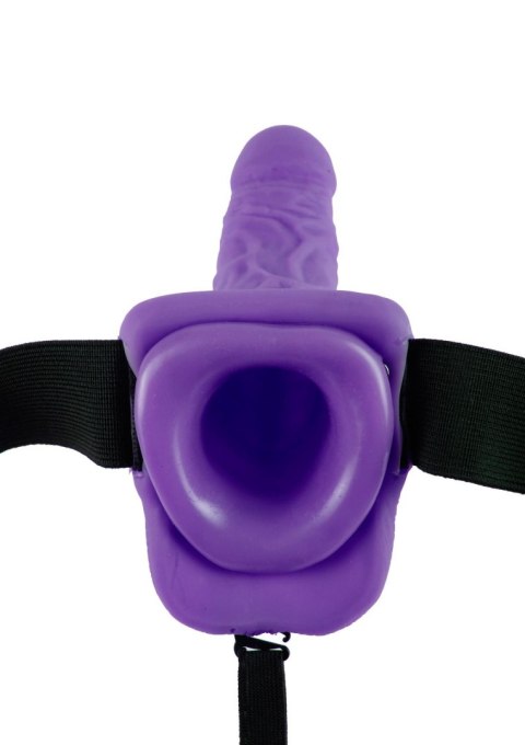7in. Vibrating Hollow Strap-On Purple Pipedream 7in. Vibrating Hollow Strap-On Purple Pipedream