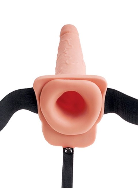 9in Hollow Squirting Strap On Light skin tone Pipedream 9in Hollow Squirting Strap On Light skin tone Pipedream