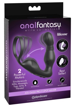 AssGasm Pro P-Spot Milker Black Pipedream