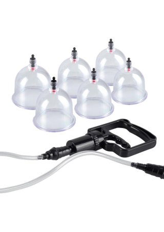 Beginners 6 pc. Cupping Set Transparent Pipedream
