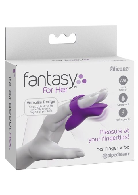 Her Finger Vibe Purple Pipedream Her Finger Vibe Purple Pipedream